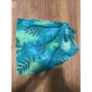 Athena‎ Swimsuit Wrap Tropical Wimens Size Small